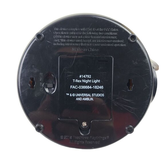 Jurassic World T-Rex Volcano Night Light Tyrannosaurus Rex Universal Studios - Picture 8 of 12